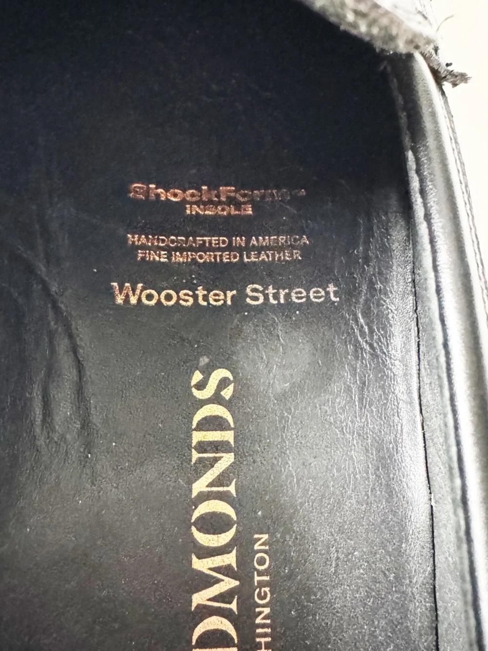 Allen Edmonds Wooster Street Black Leather Loafer | 11.5